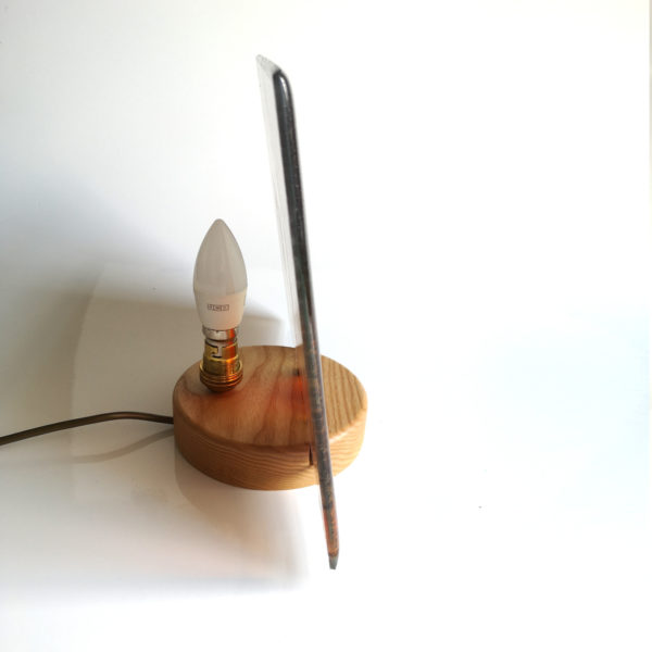 Flame design handmade table lamp 4
